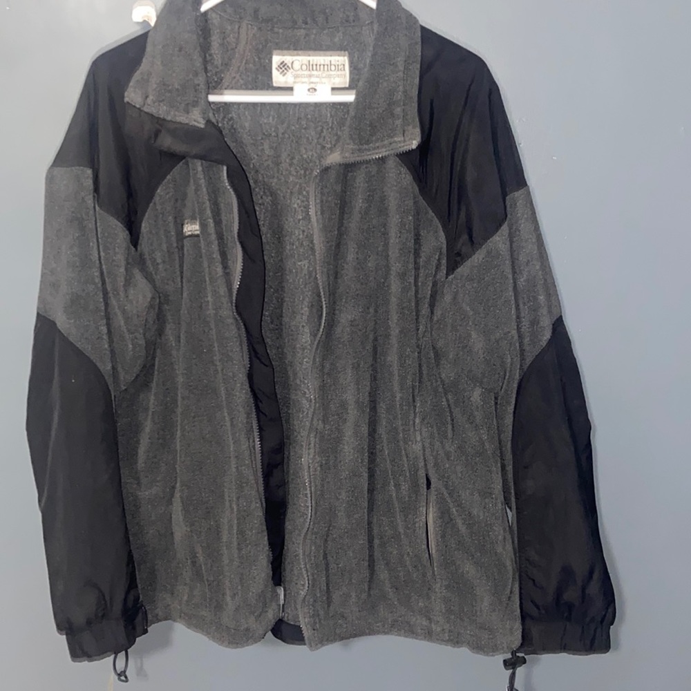 Columbia fleece jacket sweater women size xl